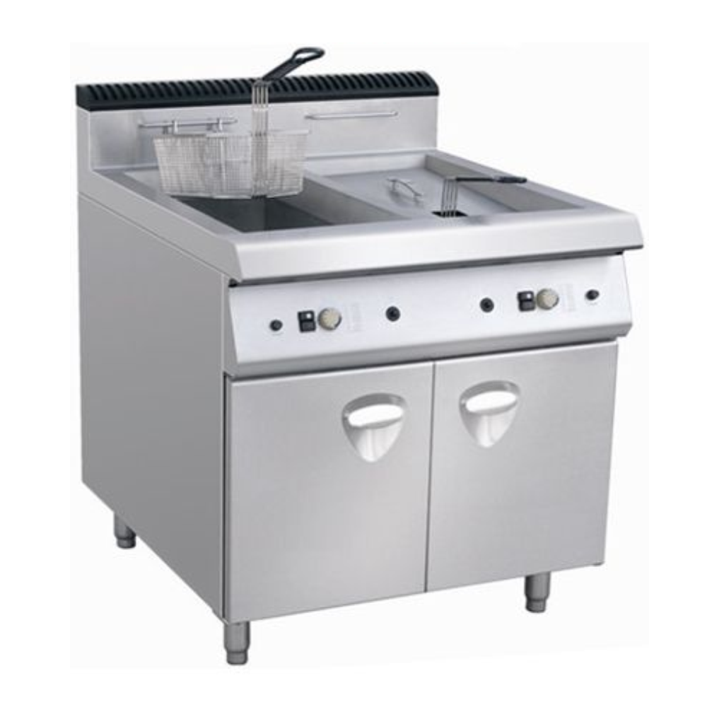 ALPHALUX GAS DEEP FRYER E-RQZ-900 - AXGF-900-2 image 0