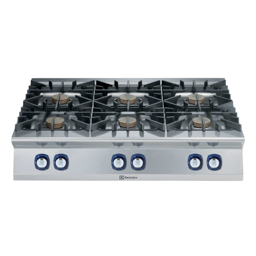 TABLE TOP ELECTROLUX 6 BURNERS GAS COOKER - E9GCGL6C00 image 0