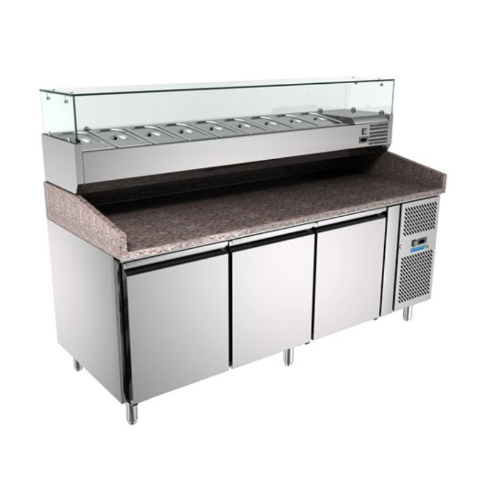 TECNOFRIGO PIZZA PREP STATION WITH SALAD CHILLER - TF3600TN/380 image 0