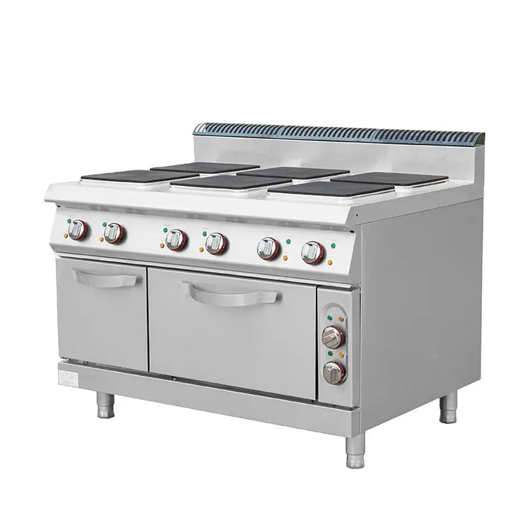 ALPHALUX ELECTRIC 6 HOT PLATE COOKER - AXEC-900-6SM image 0
