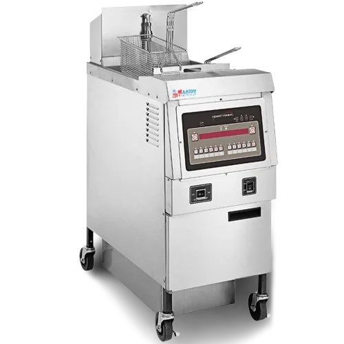 stainless steel electric operated open fryer